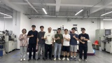 浙江理工大学PUR热熔胶复合机安装现场
